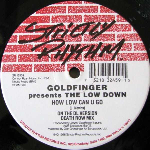 Goldfinger (2) : The Low Down (12")