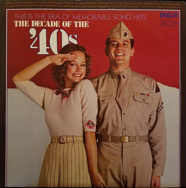 Various : This Is The Era Of Memorable Song Hits: The Decade Of The '40s (2xLP, Comp, Mono)