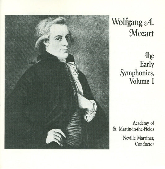 Wolfgang Amadeus Mozart - The Academy Of St. Martin-in-the-Fields, Sir Neville Marriner : The Early Symphonies, Volume 1 (3xCD, RE)