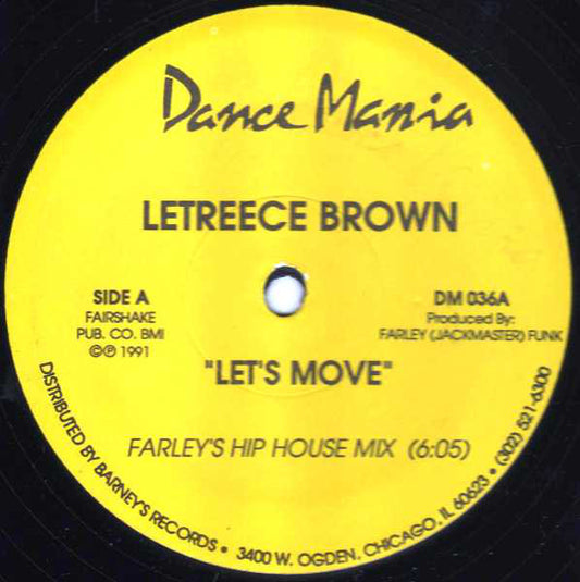 Leatrice Brown : Let's Move (12")