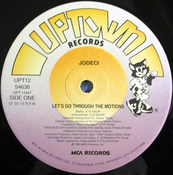 Jodeci : Let's Go Through The Motions (12")