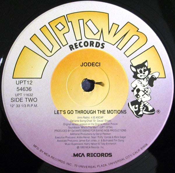 Jodeci : Let's Go Through The Motions (12")