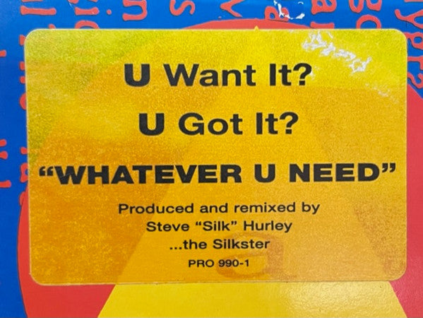 M. Doc : Whatever U Need (12")