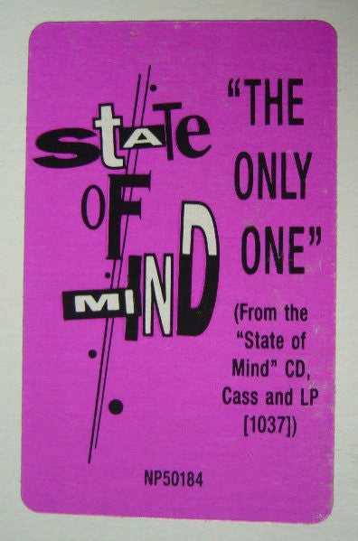 State Of Mind (5) : The Only One (12", Promo)