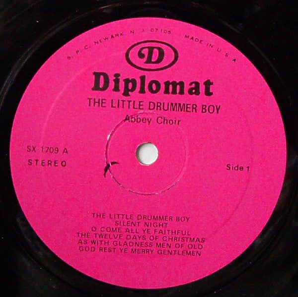 The Abbey Choir : The Little Drummer Boy (LP, Album)