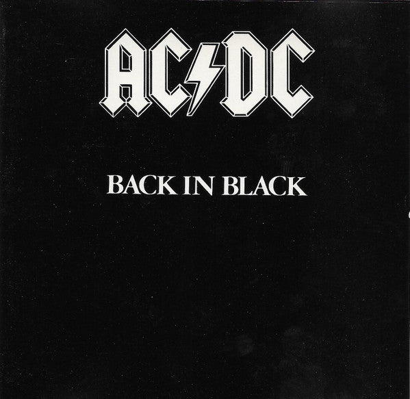 AC/DC : Back In Black (CD, Album, RE, RM)