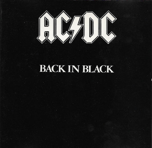 AC/DC : Back In Black (CD, Album, RE, RM)