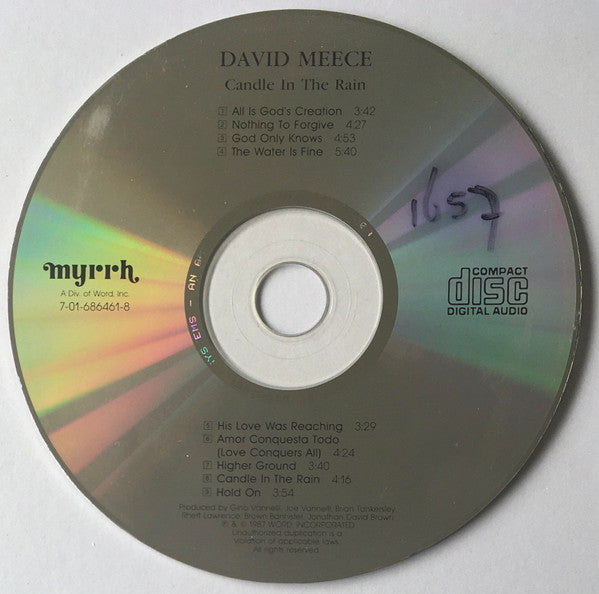 David Meece : Candle In The Rain (CD, Album)