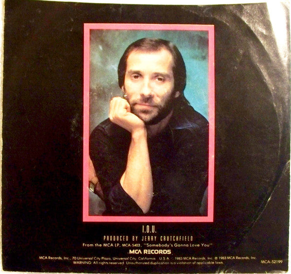 Lee Greenwood : I.O.U. (7", Single)