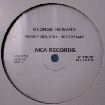 George Howard : One Love (12", Promo)