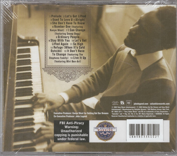 John Legend : Get Lifted (CD, Album)