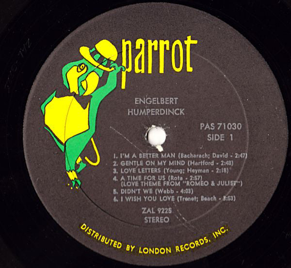 Engelbert Humperdinck : Engelbert Humperdinck (LP, Album)