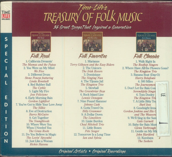 Various : Time-Life's Treasury Of Folk Music (3xCD, Comp)