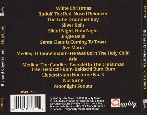 Richard Clayderman : Christmas (CD, Comp)