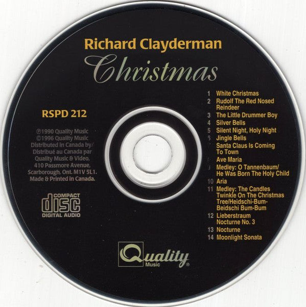 Richard Clayderman : Christmas (CD, Comp)
