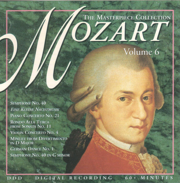 Various : Masterpiece Collection: Mozart Vol. 6 (CD, Comp)