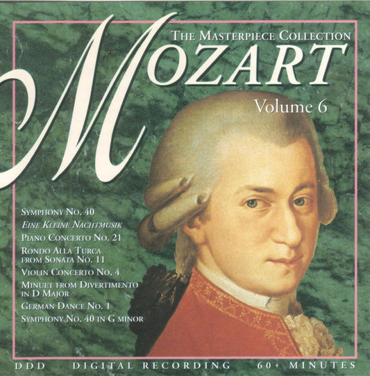 Various : Masterpiece Collection: Mozart Vol. 6 (CD, Comp)