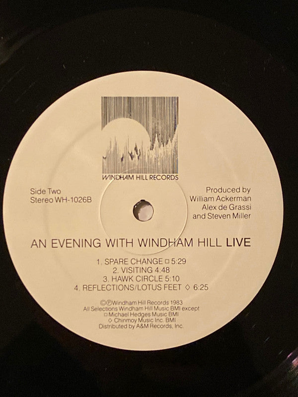 Various : An Evening With Windham Hill Live (LP, Album, RTI)