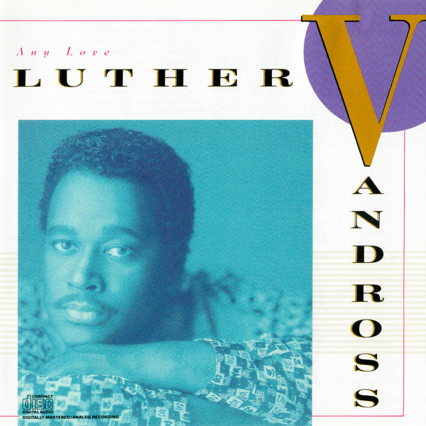 Luther Vandross : Any Love (CD, Album, RP)