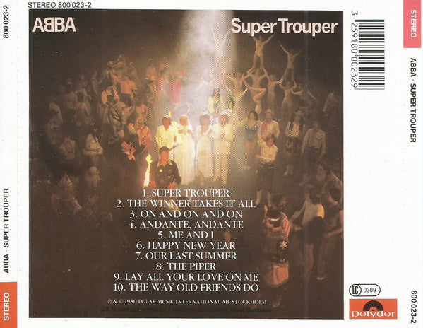 ABBA : Super Trouper (CD, Album, RE)