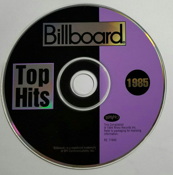 Various : Billboard Top Hits - 1985 (CD, Comp)