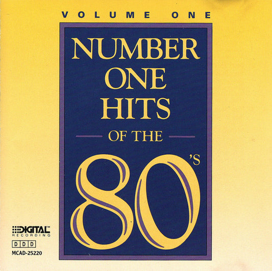 Various : #1 Hits Of The 80's: Volume 1 (CD, Comp)