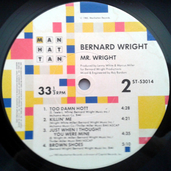 Bernard Wright : Mr. Wright (LP, Album)