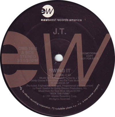 J.T. : Swing It (12", Promo)