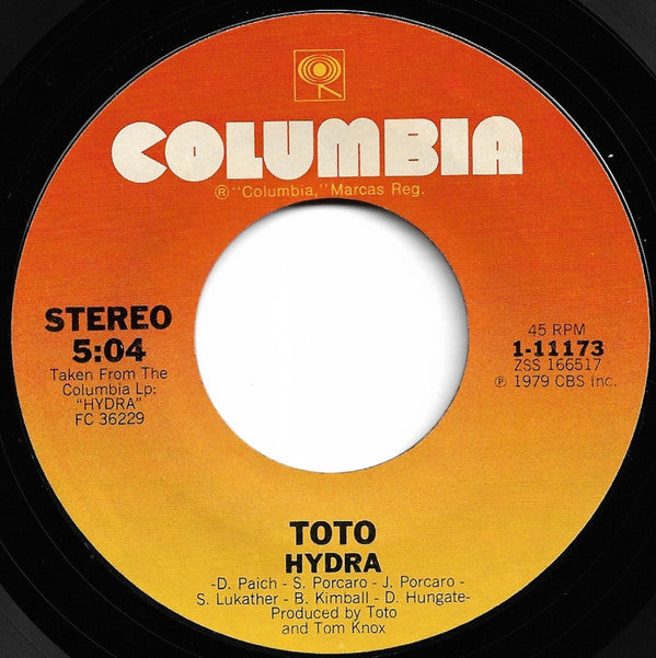 Toto : 99 (7", Single, Styrene, Pit)