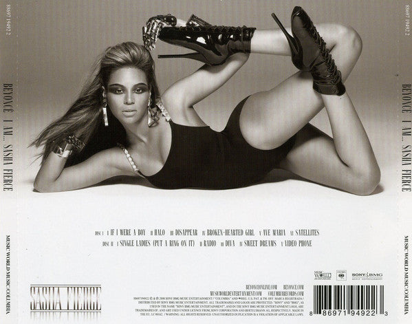 Beyoncé : I Am... Sasha Fierce (2xCD, Album, Son)