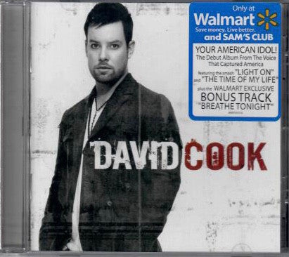 David Cook (2) : David Cook (CD, Album, Wal)