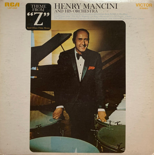 Henry Mancini And His Orchestra : Theme From "Z" And Other Film Music (LP, Ind)