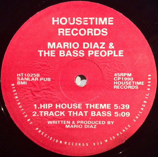 Mario Diaz & The Bass People : Let's Do This (12")