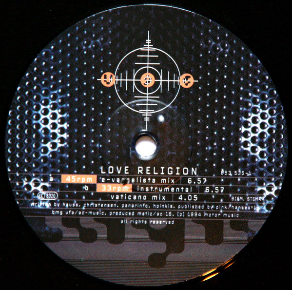U96 : Love Religion (12")