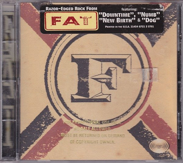 Fat (3) : Fat (CD, Album)