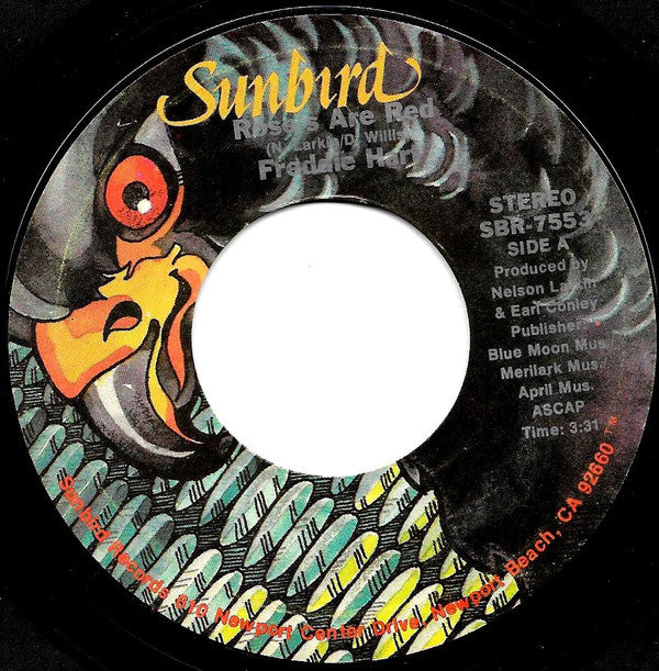 Freddie Hart : Rose's Are Red / Battle Of The Sexes (7", Single)