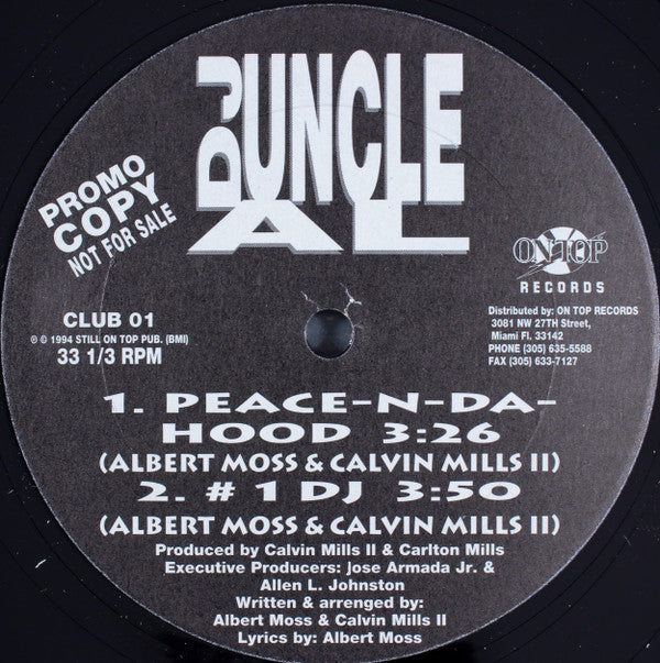 DJ Uncle Al : Mix It Up (12", Promo)