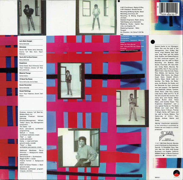 The Deele : Material Thangz (LP, Album)