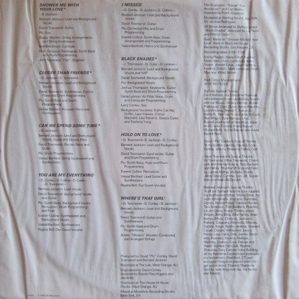 Surface : 2nd Wave (LP, Album)