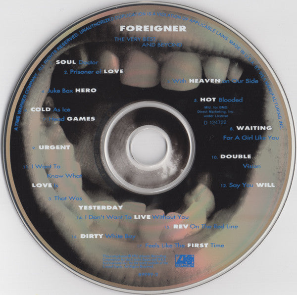 Foreigner : The Very Best...And Beyond (CD, Comp, Club, RE)