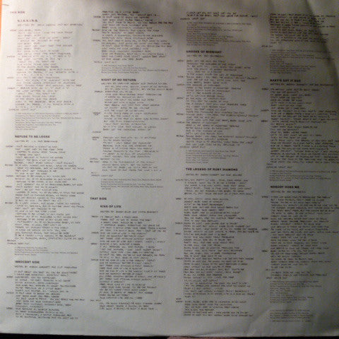 Siedah Garrett : Kiss Of Life (LP, Album)