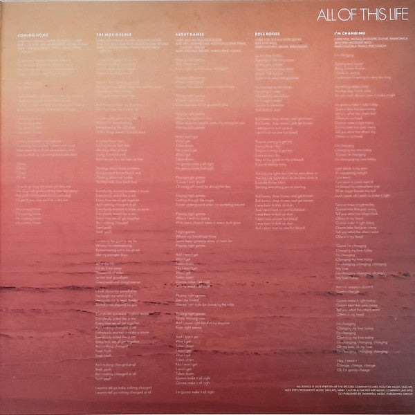 The Record Company : All Of This Life (LP, Album, Gat)