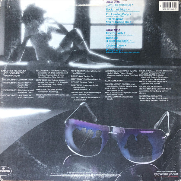 Con Funk Shun : Electric Lady (LP, Album, Club)