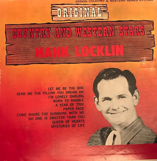 Hank Locklin : Hank Locklin (LP, Mono, RE)