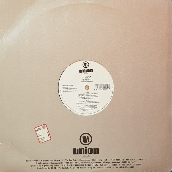 Divina (2) : Spacer (12")