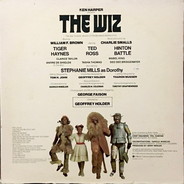 Various : The Wiz (The Super Soul Musical "Wonderful Wizard Of Oz") (LP, Album, RI)