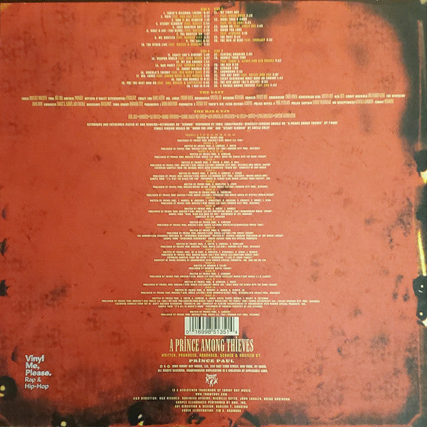 Prince Paul : A Prince Among Thieves (2xLP, Album, Club, RE, Red)