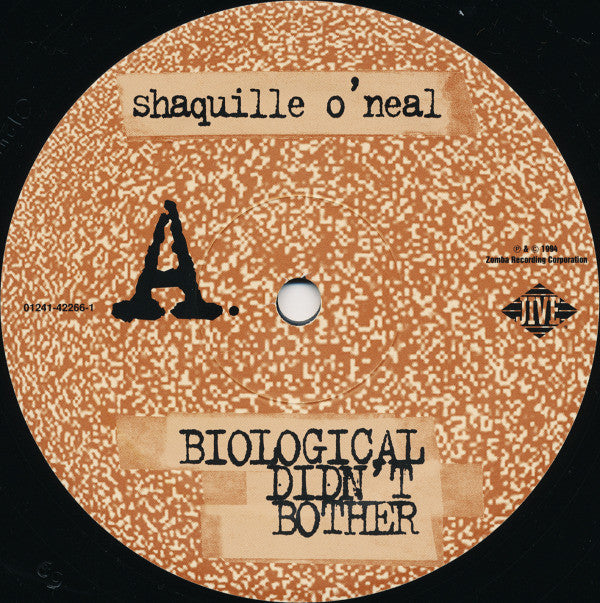 Shaquille O'Neal : Biological Didn't Bother (12", Single)