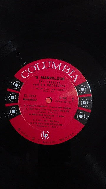 Ray Conniff & His Orchestra : 'S Marvelous (LP, Mono, RP)
