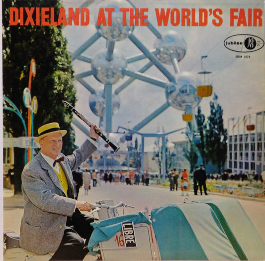 David Bee And His Dixieland Band : Dixieland At The World's Fair (LP, Album, RE, Bla)